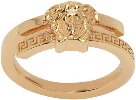 versace rings ssense|versace ring size.